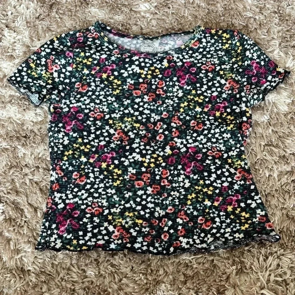 Wonder nation size 6 floral top - Picture 1 of 4